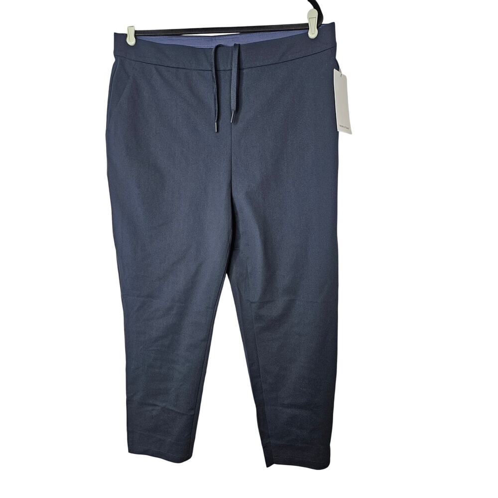 NEW Ministry of Supply 18 Navy Blue Kinetic Pull On Pant Career Casual